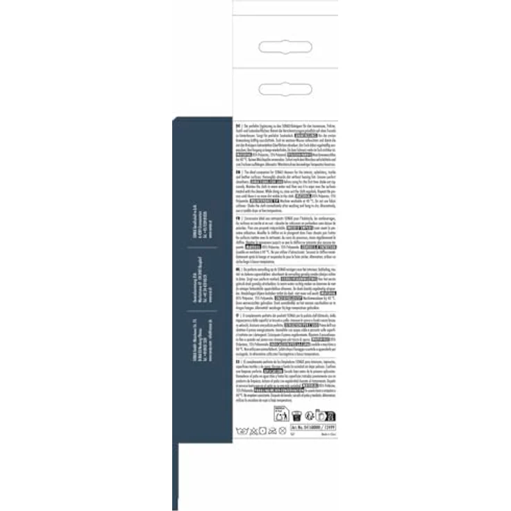 SONAX Microfasertuch für Polster, Textil und Leder zur fusselfreien Fahrzeuginnenreinigung (40x40 cm), bei 60°C waschbar | Art-Nr. 04168000 – Bild 3