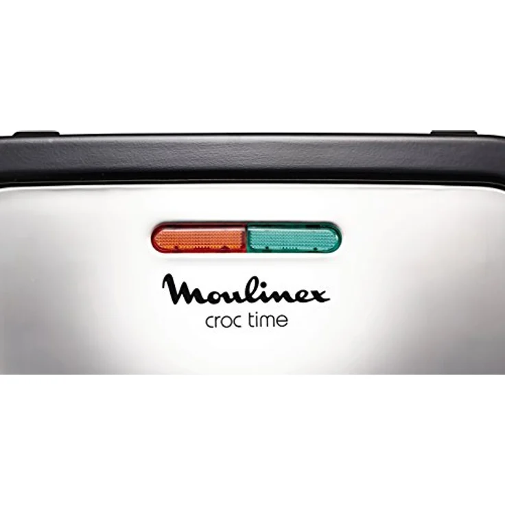 Moulinex SZ192D Croc Time ? Sandwich-Maker, Heizplatten mit Antihaftbeschichtung – Bild 5