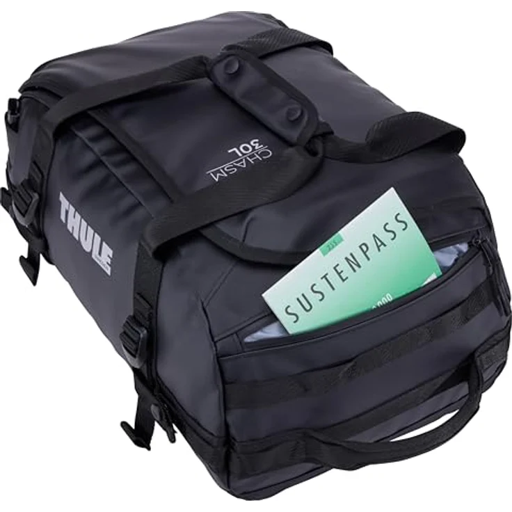 Thule Chasm Weekender Reisetasche, 48.5 cm, schwarz, 100% Polyester, für Reisen und Sport – Bild 3