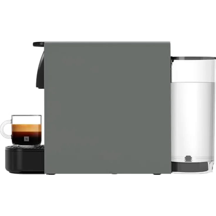 Krups Nespresso XN110B Essenza Mini Kaffeekapselmaschine, 1260 Watt, grau, 0,7 Liter – Bild 9
