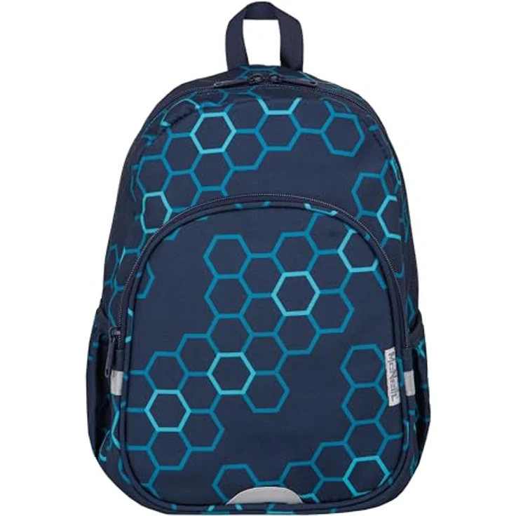 McNeill Freizeitrucksack Toby, Xagon - Sportlicher Rucksack mit verstellbaren Tragegurten, Vortasche und seitlichen Gummizugtaschen – Bild 4