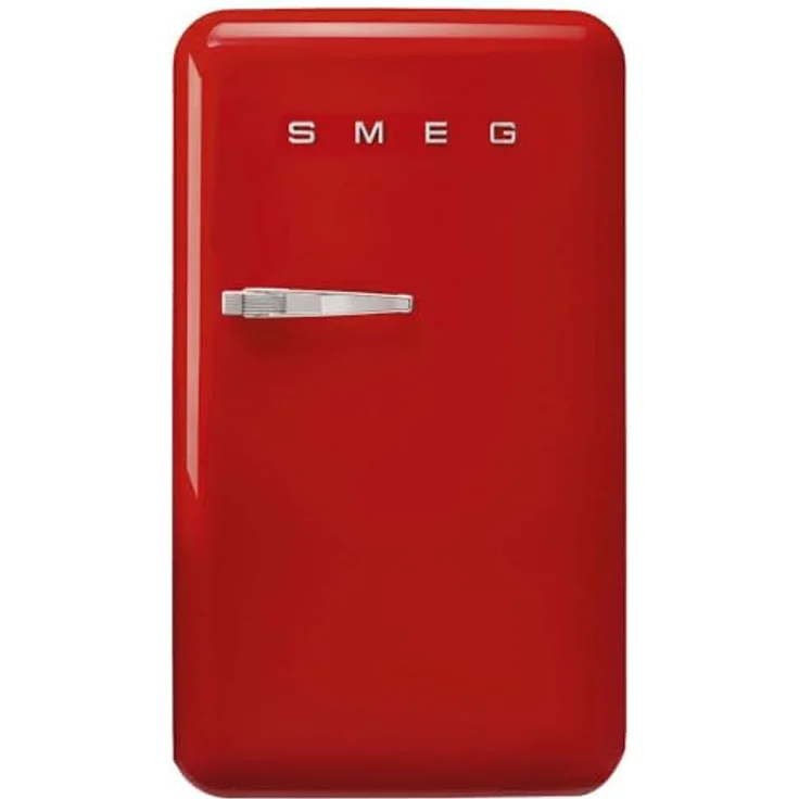 SMEG FAB10RRD6, Stand-Kühlschrank 50s Style, Rot, 122 l Gesamtinhalt, Rechtsanschlag – Bild 1