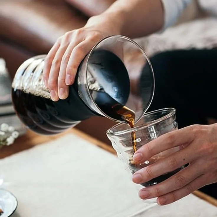 Hario V60 Glaskaraffe Kaffee 700 ml Kaffeekaraffe Drip Decanter – Bild 7