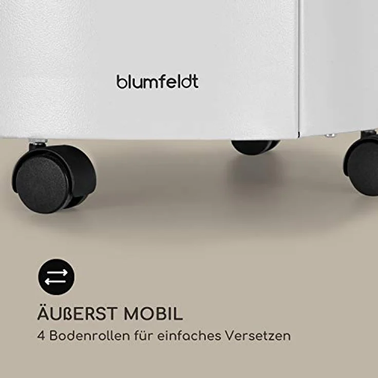 blumfeldt Bonaparte Gasheizung - Gasofen mit 3 Leistungsstufen 1600, 2600 und 4200 Watt, Katalytofen für Gasflaschentyp: 5kg bis 15kg, integrierter Piezozünder, Infrarot-Keramikbrenner, weiß – Bild 5