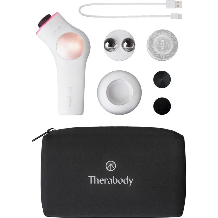 Therabody Massagegerät TheraFace PRO, All-in-One Gesichtspflege mit perkussiver Therapie – Bild 1