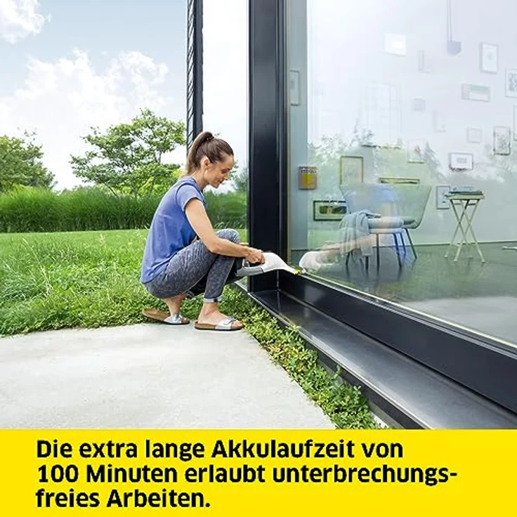 Kärcher WV 6 Plus, Fensterreiniger, Schwarz, Weiss – Bild 3