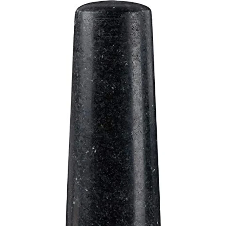 Relaxdays Mörser Granit Schwarz Höhe 12 cm rund – Bild 8
