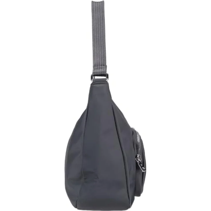 Bogner Verbier Play 1.0 Pari Schultertasche, grau, 31 cm x 13 cm x 28 cm, 100% Polyester – Bild 3