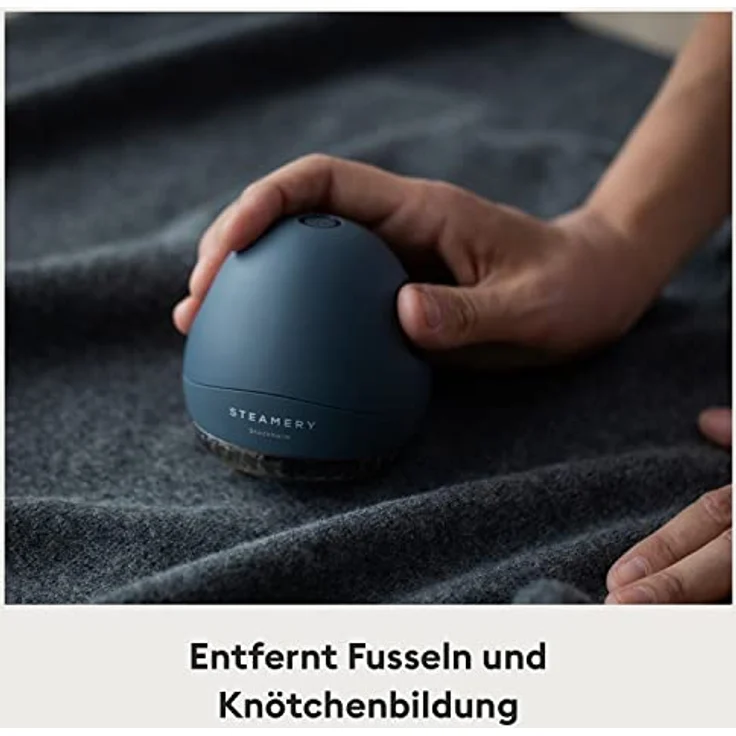 STEAMERY Fusselrasierer Pilo 1 elektrisch Fusselentferner, wiederaufladbar via USB, Blau – Bild 5