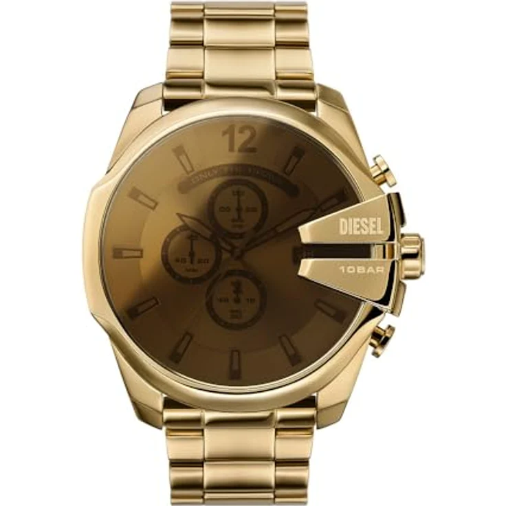Diesel Watch DZ4662, Chronograph Armbanduhr aus Edelstahl, elegant in Schwarz – Bild 1
