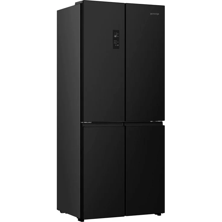 Gorenje NRM819D61BX Kühl-/Gefrierkombination, Crossdoor, 460 Liter, NoFrost Plus, leiser Betrieb, Schwarz – Bild 1