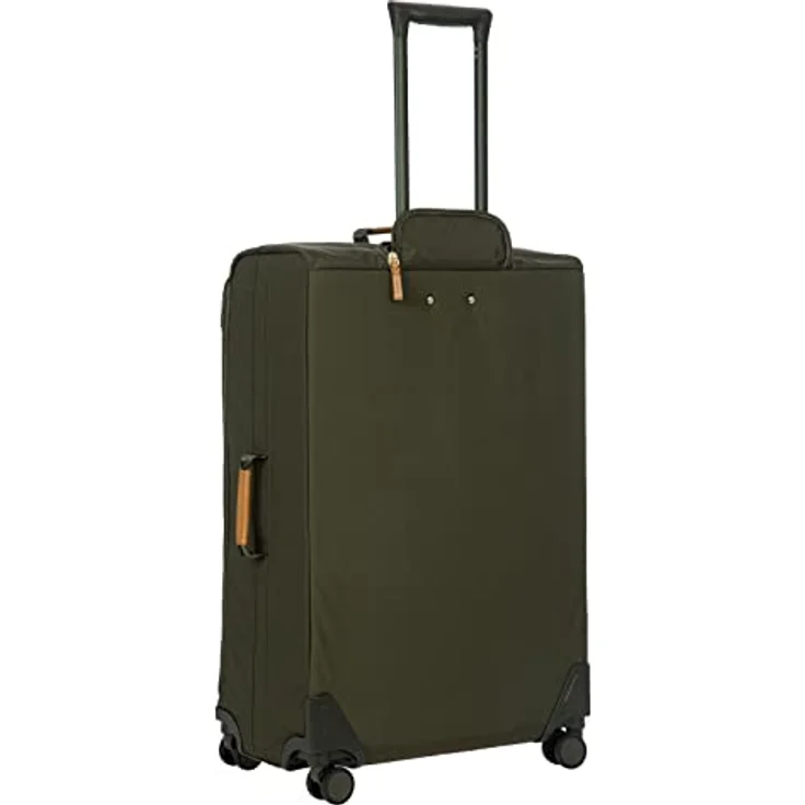 Bric's Trolley Groß X-Bag Kollektion, Weichgepäck-Koffer mit 2 Doppel-Rollen, Widerstandsfähig und Ultraleicht, Maße: 48x77x26cm, Olive – Bild 3