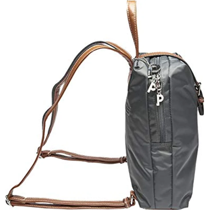 Picard Sonja City Rucksack, anthrazit, 29 cm, 100% Nylon, kompaktes Design – Bild 3