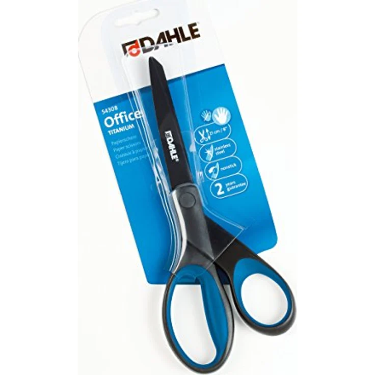 Dahle 54308 Office Titanium Schere (für Rechtshänder, 21 cm) - Preisvergleich – Bild 3