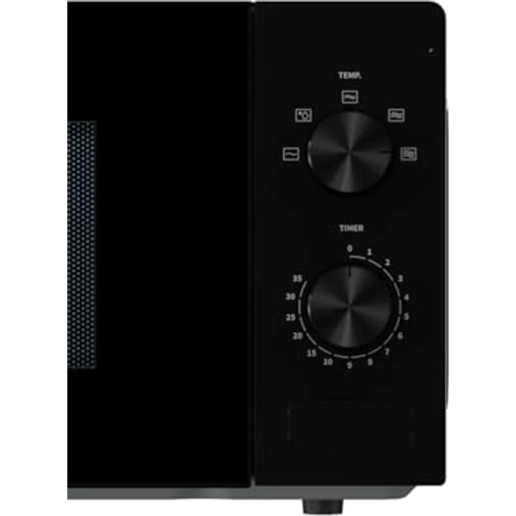 Hisense H20MOBP1 Mikrowelle, Standgerät, 20 L Garraum, 700 W, Timer, Auftauen, schwarz – Bild 4