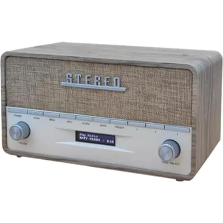 Denver Retro Bluetooth Radio DAB-36 W, Sport, Mehrfarbig (Mehrfarbig), Einheitsgröße