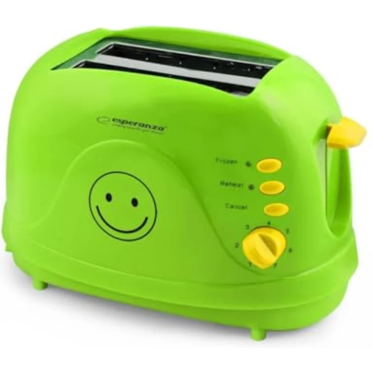 Esperanza EKT003 Toster Smiley, PC, Grün – Bild 6
