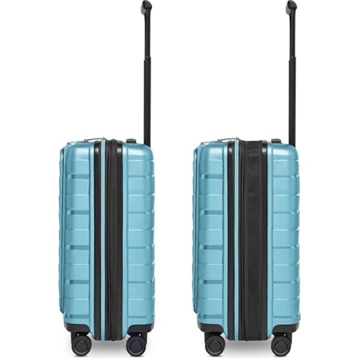 Bergpfeil Handgepäck Trolley mit Laptopfach, ultra-leicht, erweiterbar von 45 auf 55 Liter, 40 x 23 x 55 cm, nur 3,06 kg – Bild 2