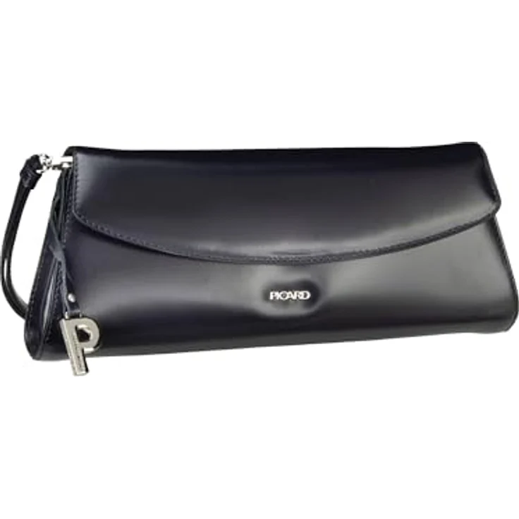 Picard Clutch Rome, Handtasche aus hochwertigem Rindleder, blau – Bild 1