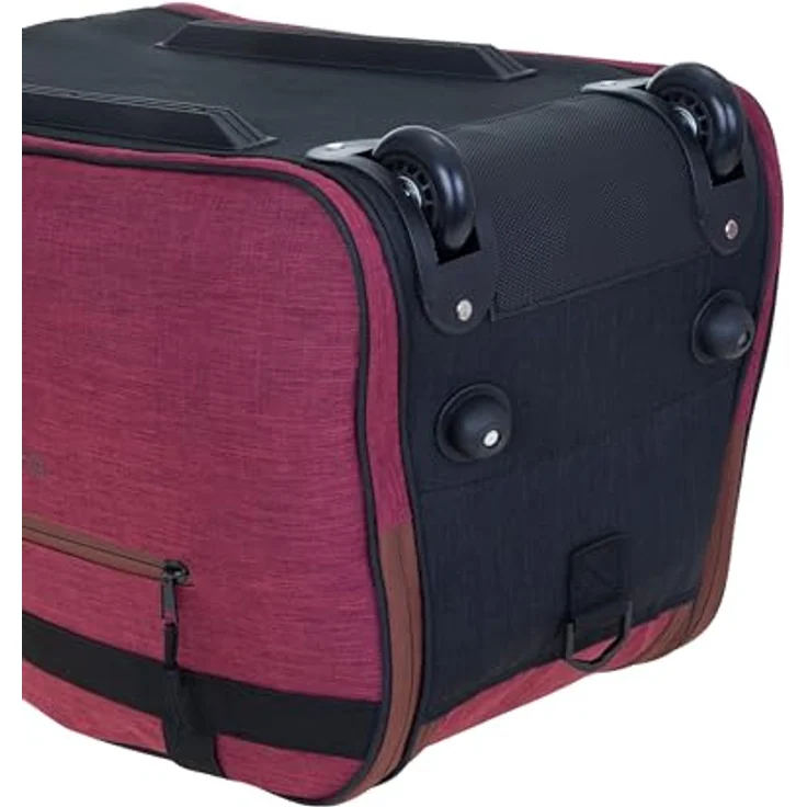 Elephant Reisetrolley Weekender Duffle Travel 55 cm Trolley Rollen (Rot Bordeaux-Braun 13030) – Bild 5