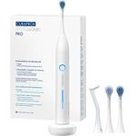 Curaprox Elektrische Schallzahnbürste Curaprox Hydrosonic pro, 7 Putzstufen, LED-Funktionsanzeige, 2-Minuten-Timer, 3 verschiedene Bürstenköpfe, mit Ladegerät und Travel-Case