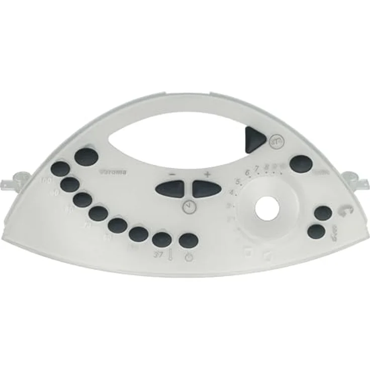 vhbw Bedienfeld Blende kompatibel mit Vorwerk Thermomix TM31 Küchenmaschine - Frontabdeckung, Schwarz, Grau, Weiß, Selbsteinbau, wasserfest, hochwertiges Material – Bild 1