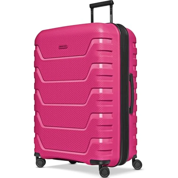 SMARTBOX Hartschalen Check-in Koffer | Großer XL Trolley 52 x 33x 76 cm von 111 auf 120 Liter erweiterbar | aus hochwertigem Polypropylen | 4 Doppelrollen & TSA-Schloss | leichte 4,2 kg (Edition 01) – Bild 1