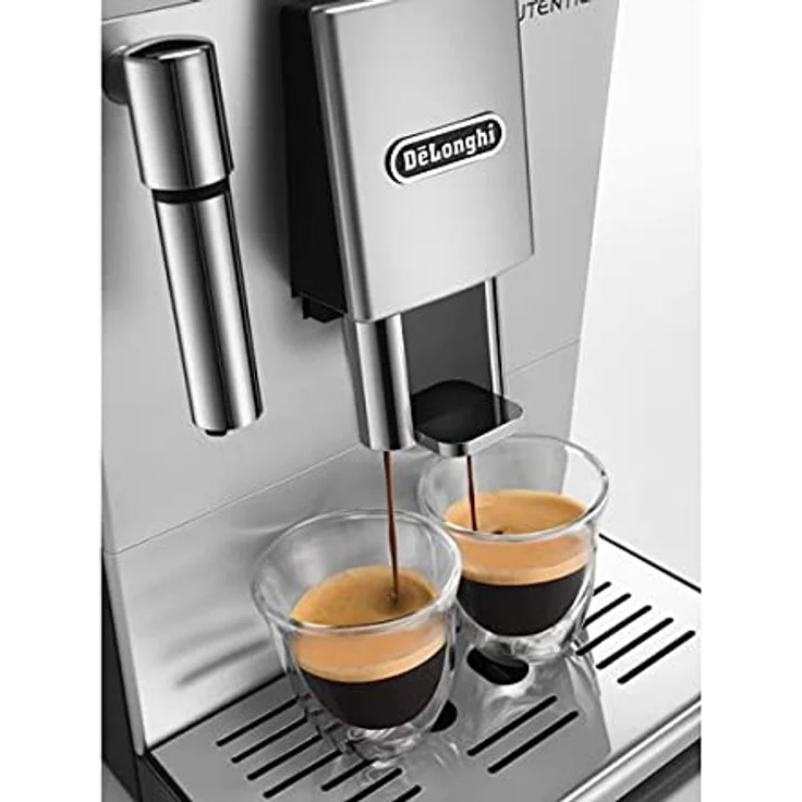 De'Longhi Autentica ETAM 29.510.SB Kaffeevollautomat, 1,3 l Wassertank, Milchaufschäumdüse, silber-schwarz – Bild 8