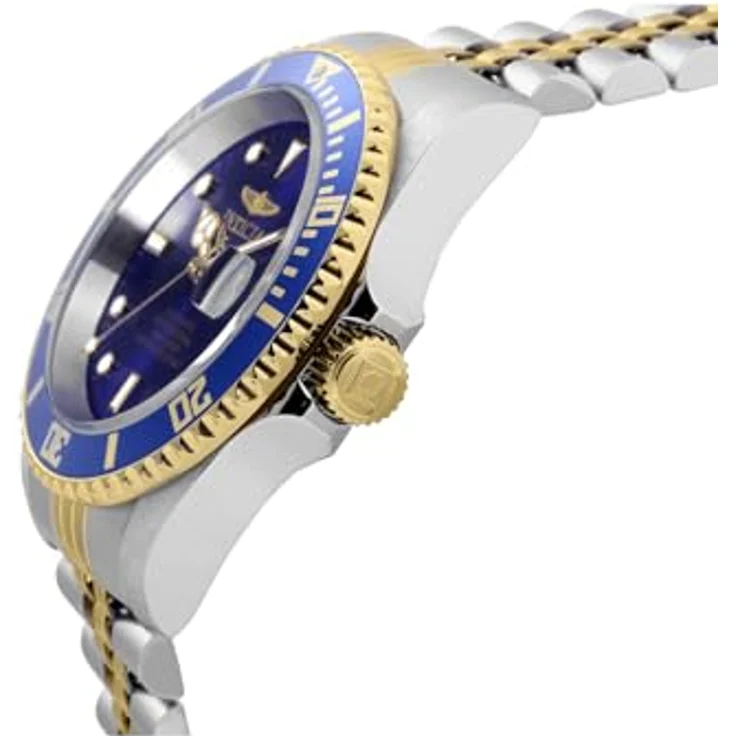 Invicta Pro Diver Automatikuhr, Edelstahl Herren, 42mm, blau, 20 bar wasserdicht – Bild 3