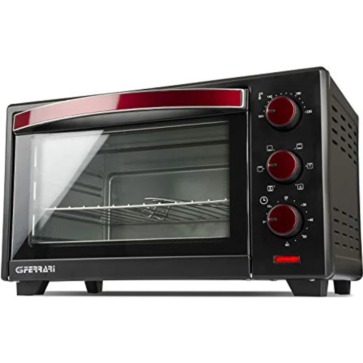 G3 Ferrari G10073 electric oven, Kleinbackofen, Rot, Schwarz – Bild 1