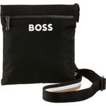 BOSS Umhängetasche Black Catch_3.0_Envelope L, Polyester Schultertasche Herren in Schwarz