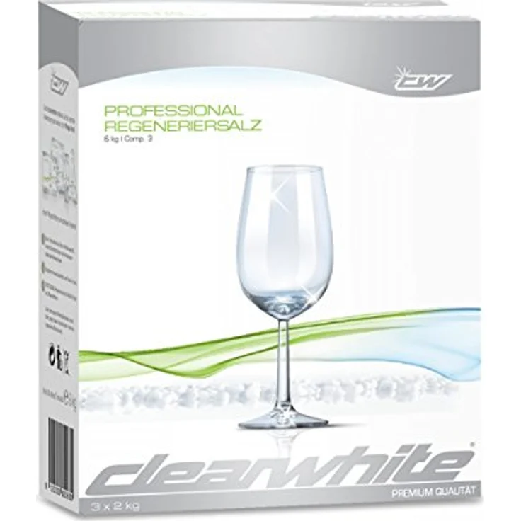 ClearWhite Regeneriersalz 6 kg, Wasserenthärter mit Maschinenschutz und Anti-Kalk-Schutz – Bild 1