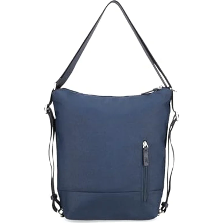 Jost Bergen 1103 3-Way Bag, Handtasche/Rucksack in Blau, flexibles Tragen auf Rücken oder Schulter – Bild 7