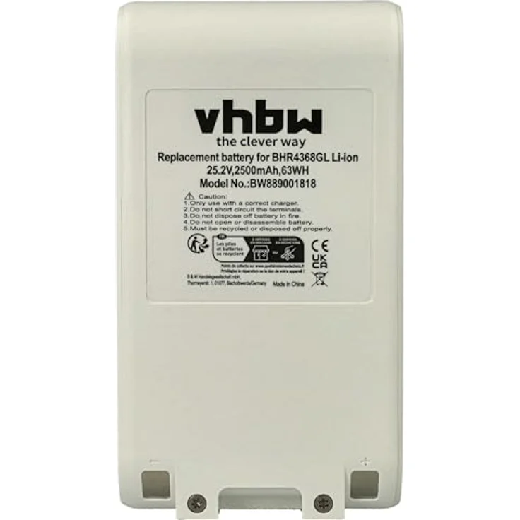vhbw Akku kompatibel mit Xiaomi G10 Plus / BHR6179, Hochleistungswechselakku mit 2500 mAh und 25,2 Volt – Bild 3