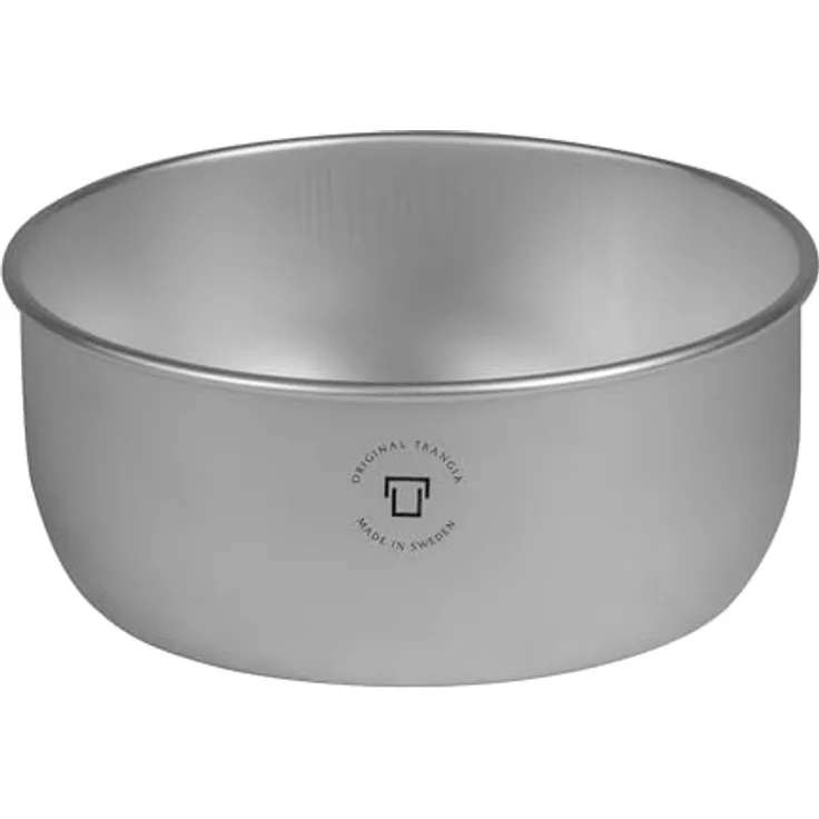 Trangia 327716 Aluminium Kochtopf, 1,75 L, passend für Trangia 25 Herd, leichtes Design, Silber