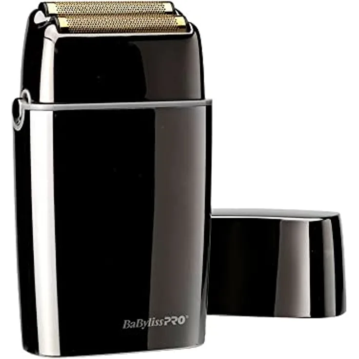 BaByliss Pro Titanium Foil Shaver, Elektrorasierer mit ultrafeinen Titanfolien, kabellos, schnelle Ladefunktion