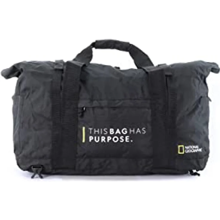 NATIONAL GEOGRAPHIC Umhängetasche Pathway, faltbar aus recyceltem Polyester mit großer Kapazität – Bild 1