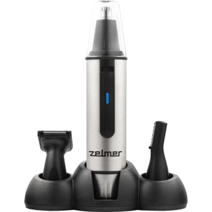 Zelmer ZNT0300 Trimmer 3in1, für Augenbraue, drehbare Nase und Ohrenkopf, Kinn/Nacken, Soft-Touch-Gehäuse – Bild 1