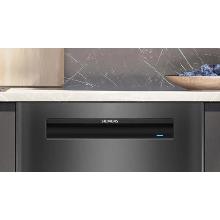 Siemens SN15EC06CS Unterbauspüler 60cm, 14 Gedecke, 42 dB, black inox, Energieeffizienzklasse A, Selbstreinigung, Besteckschublade – Bild 14