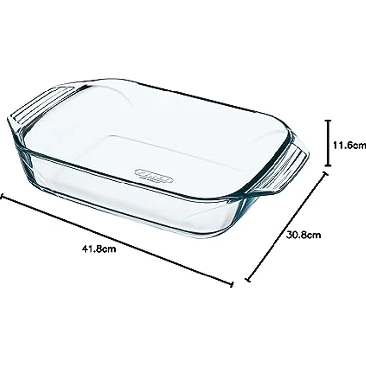 auflaufformen-Set Glas transparent 3 Stück – Bild 10