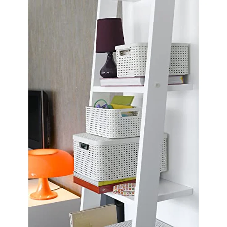 Curver Aufbewahrungsbox, Polypropylene, creme, Depth 330 mm x Width 445 mm x Height 240 mm – Bild 5