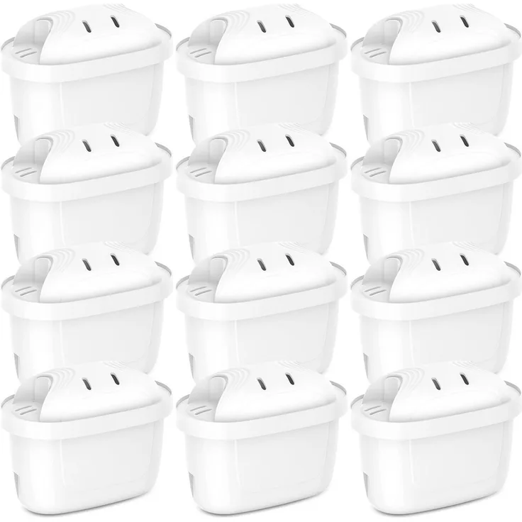 ARETHONE Wasserfilter für Brita Maxtra+ / Maxtra Pro, 12 Stück, Kalkreduktion und Geräteschutz, LFGB-zertifiziert