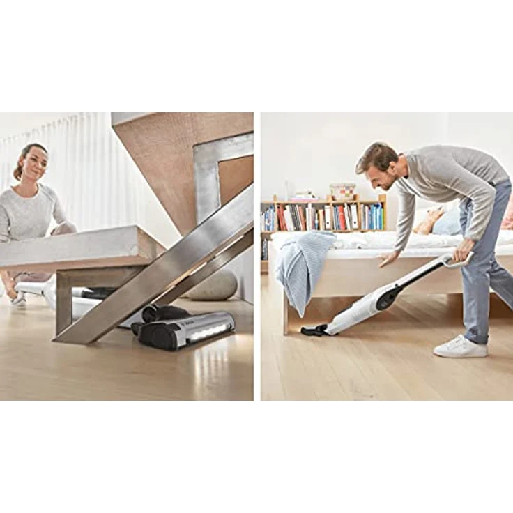 Bosch BCH3P2301 Flexxo Serie 4 Handstaubsauger, 50 min Akkubetrieb, freistehend, silber – Bild 7