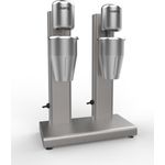 SARO Milchshaker SOTUS 2, doppeltes Modell mit 2 x 0,75 L Edelstahlbehältern und rutschfesten Füßen