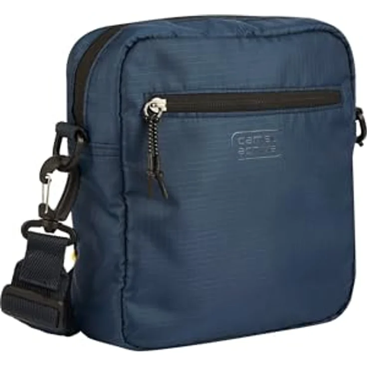 camel active Shores Umhängetasche S, 21 cm x 10 cm x 22 cm, blau, 100% Polyester – Bild 2
