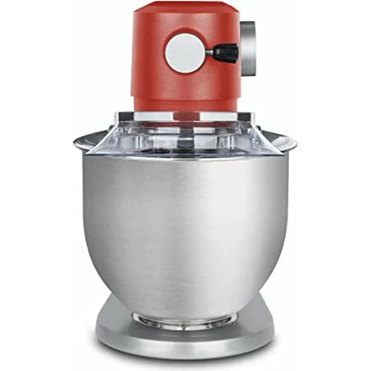 H.Koenig KM124 Küchenmaschine multifunktionell, 5 l, professionell, 800W 8 Geschwindigkeiten, rot – Bild 7