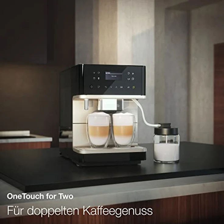 Miele CM 6160 Kaffee-Vollautomaten Obsidianschwarz – Bild 4