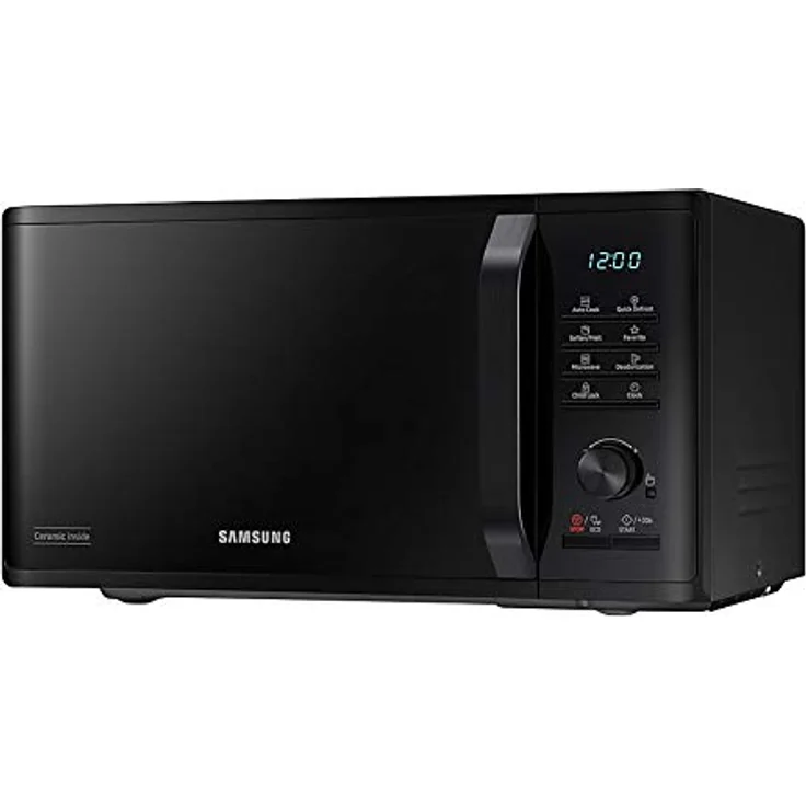 Samsung MS23K3515AK Solo Mikrowelle, 23 l, 800 W, Drehknöpfe, Schwarz – Bild 5