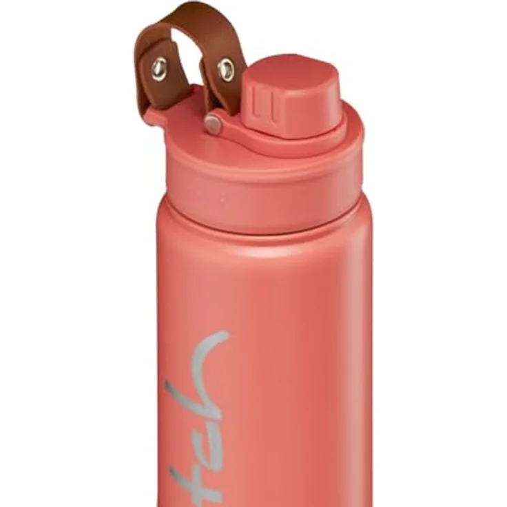 Satch Trinkflasche, doppelwandig isoliert aus 18/8 Edelstahl, auslaufsicher, korrosions- und spülmaschinenfest – Bild 8