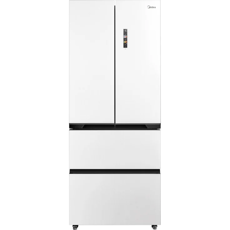 Midea MDRF600BIE36, Kühl-Gefrier-Kombination mit Vario Zone und Fresh Zone, weiß, 435 l Gesamtvolumen